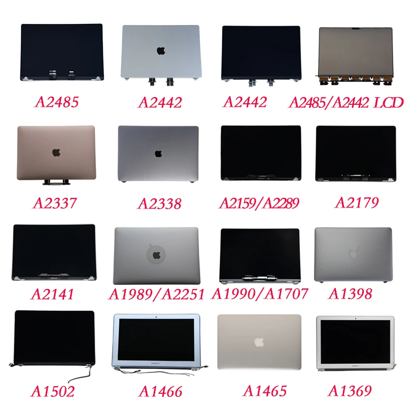 

Macbook Air Retina 13 дюймов M1 A2337 A2338 ЖК-экран в сборе 2020 дисплей пространство серый и серебристый или золотой