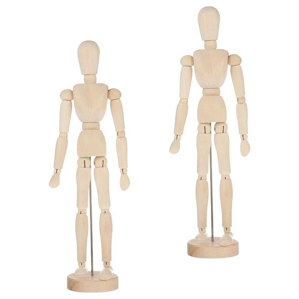 

Mannequin Drawing Wooden Figure Model Artist Manikin Articulated Human Wood Jointeddoll Body Male Posable Puppet Hand