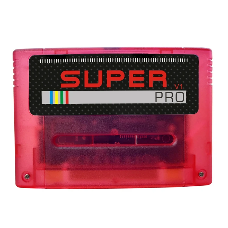 

Игровой картридж Super Dsp Rev3.1 1000 в 1, подходит для классической игровой консоли SNES, серии Super Everdrive SFC-TF, прочный