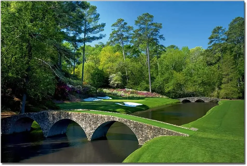 

Большая спортивная пещера, гольф-клуб, спортивный пейзаж, постер для работы, украшение для дома, живопись, искусство, винтажная роспись, смеш...