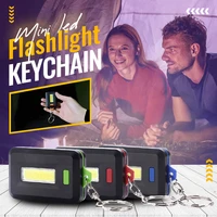 mini led flashlight keyring torch flashlight tools survival tools keychain mini portable solar power led light keychain outdoor