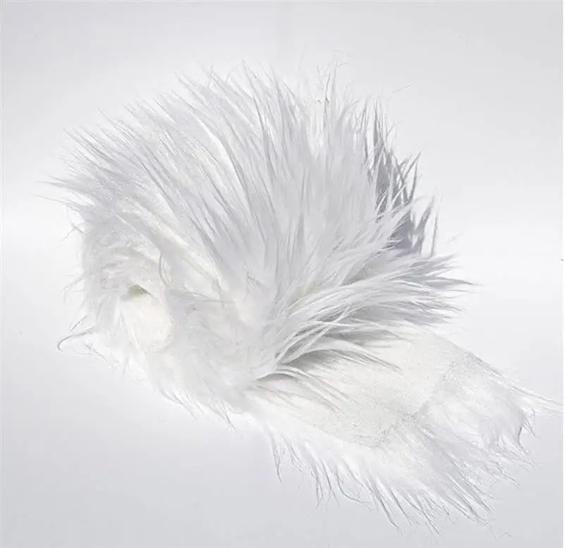 Длинная плюшевая ткань из искусственного меха для рукоделия и модной игрушки