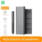 Электрическая отвертка Xiaomi Mijia 24 в 1 комплект инструментов для точного ремонта оборудования многоскоростная Регулируемая перезаряжаемая Магнитная коробка