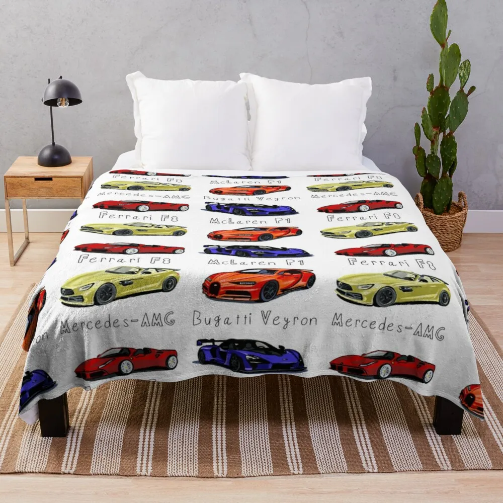 

Supercars BEST SELLER! Throw Blanket Velvet