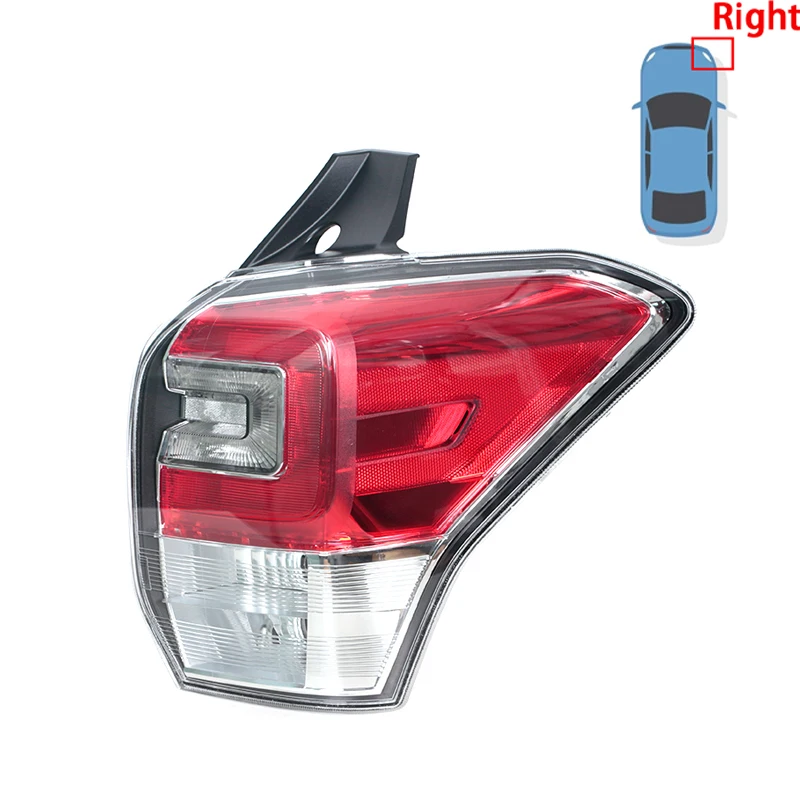 

Для Subaru Forester 2016 2017 2018, задний фонарь, корпус заднего бампера, задние фонари, стоп-сигнал без лампы, автомобильные аксессуары