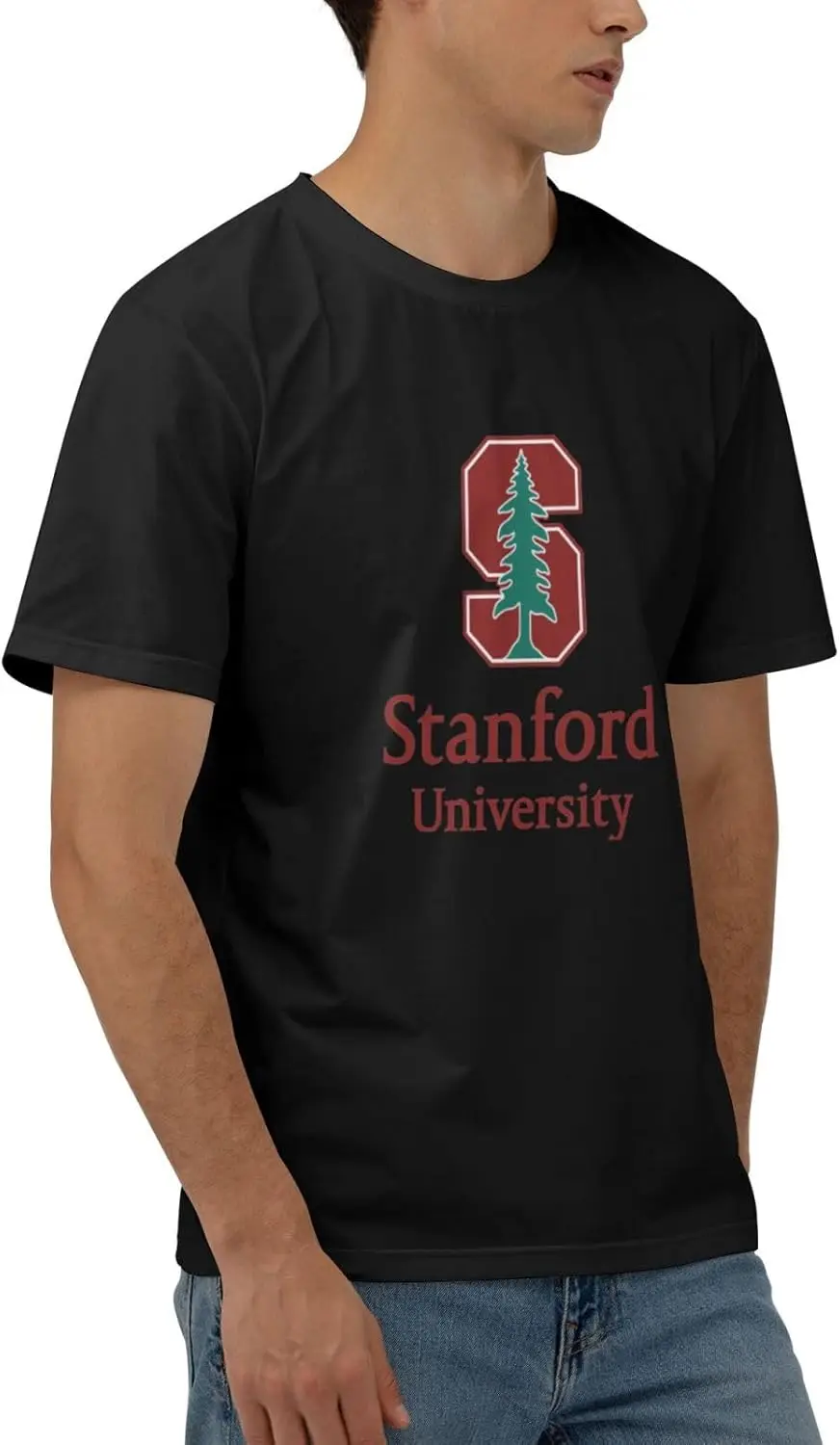 Стэнфордский университет повседневная удобная хлопковая мужская стандартная