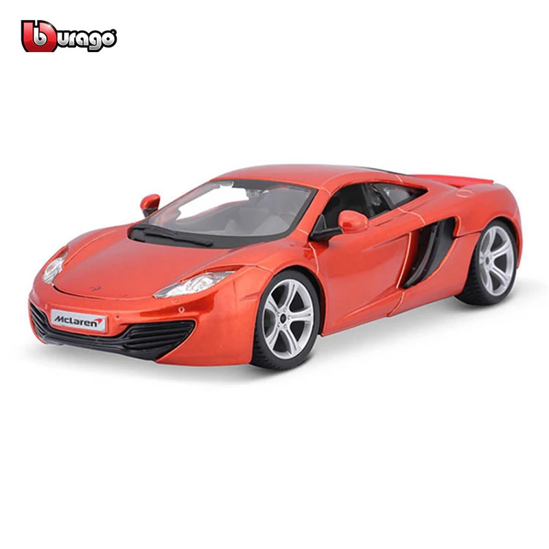 

Bburago 1:24 Scale Mclaren 12C alloy racing car Alloy Luxury Vehicle Diecast Pull Back Cars Model Toy Collection Gift