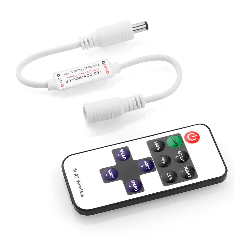 

Wireless LED Remote Control LED Dimmer Remote Control Durable For 12V DC LED Lamps For LED Stripes High Quality