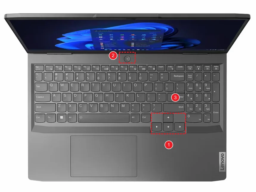 Чехол для клавиатуры ноутбука Lenovo LOQ 15 2024 IRX9 / IAX9I IAX9 ARP9 AHP9 16 APH9 16''