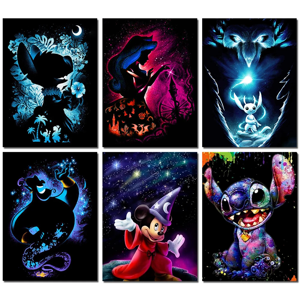 

Алмазная живопись «Волшебная принцесса», мультяшная 5D Вышивка «сделай сам» из круглых страз, бисер для вышивки крестиком, подарок