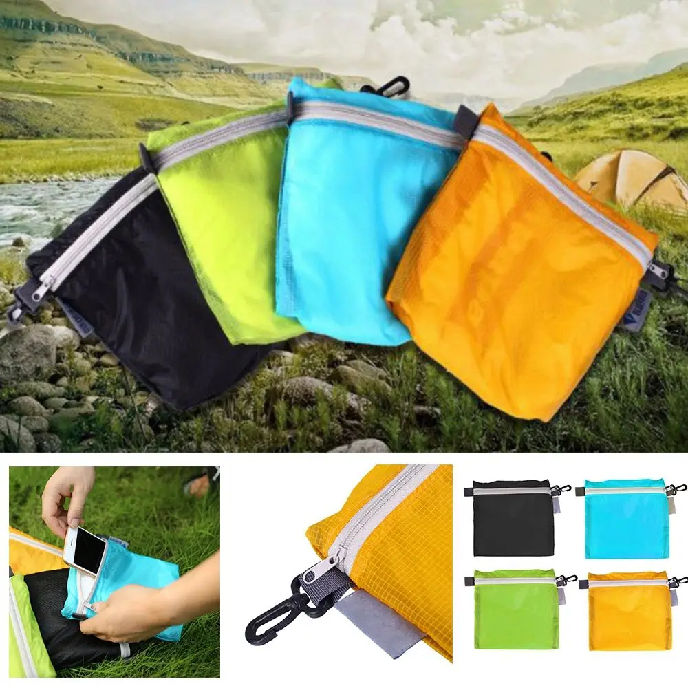 

Tool with hook Pocket Portable pouch Waterproof swimming bags Outdoor Organizer Backpack Rain Cover Travel Cosmetic Bag