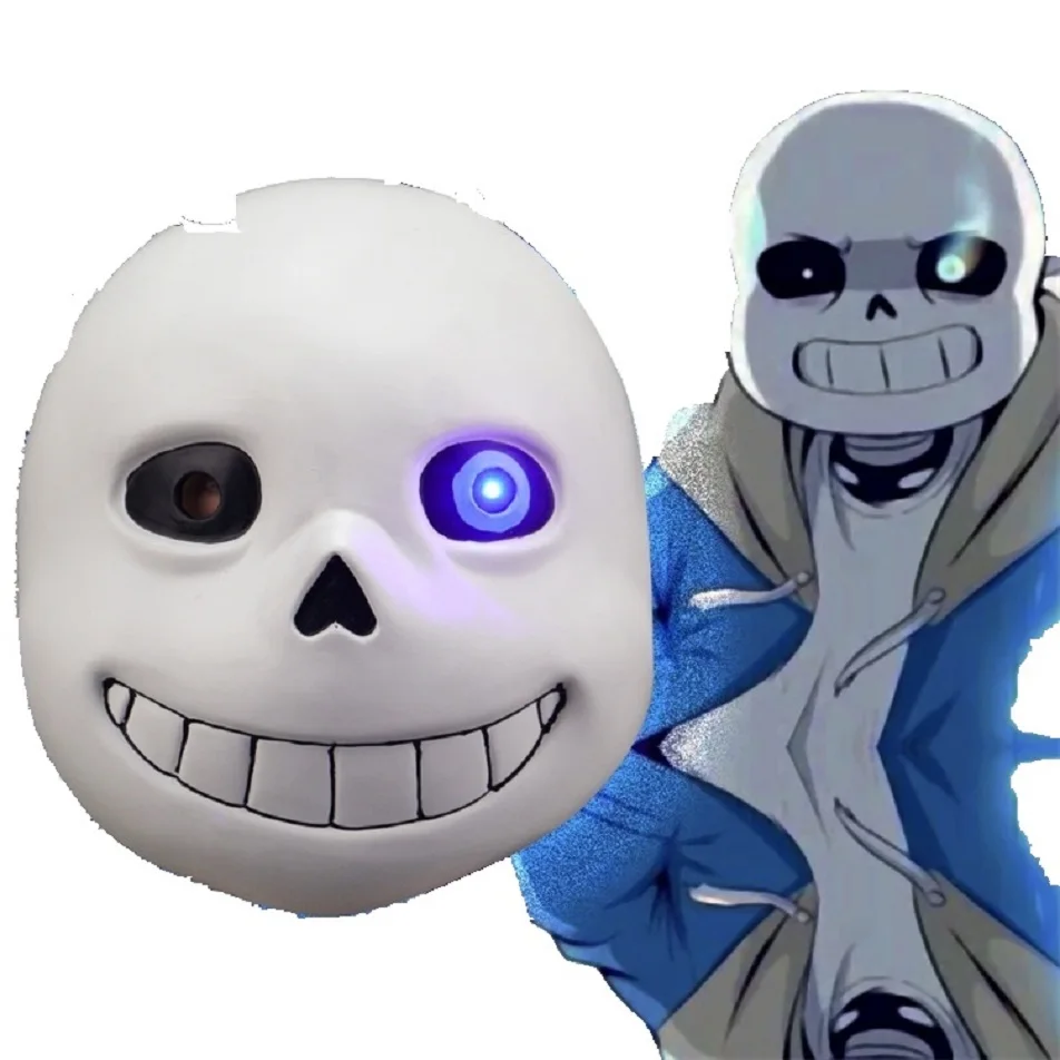 

Unisex Anime Cos Undertale Sans Papyrus Cosplay Costumes Masks Christmas Halloween Play Party Headgear prop