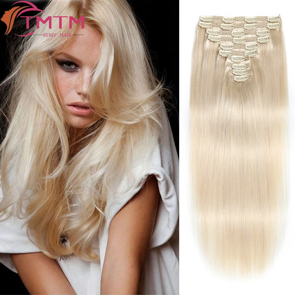 

10 шт./комплект, индийские прямые натуральные светлые волосы для наращивания