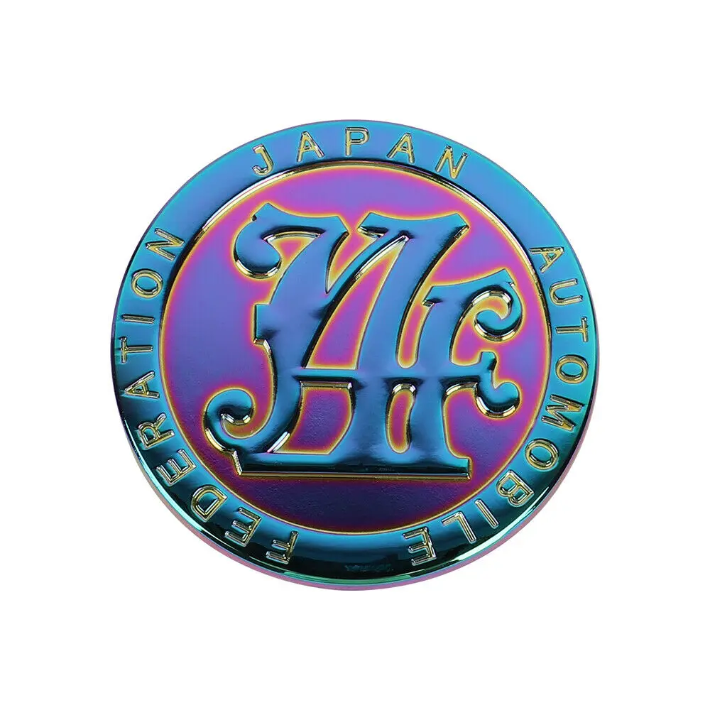 Japan автомобильная федерация передний Гриль значок jdm JAF металлическая эмблема