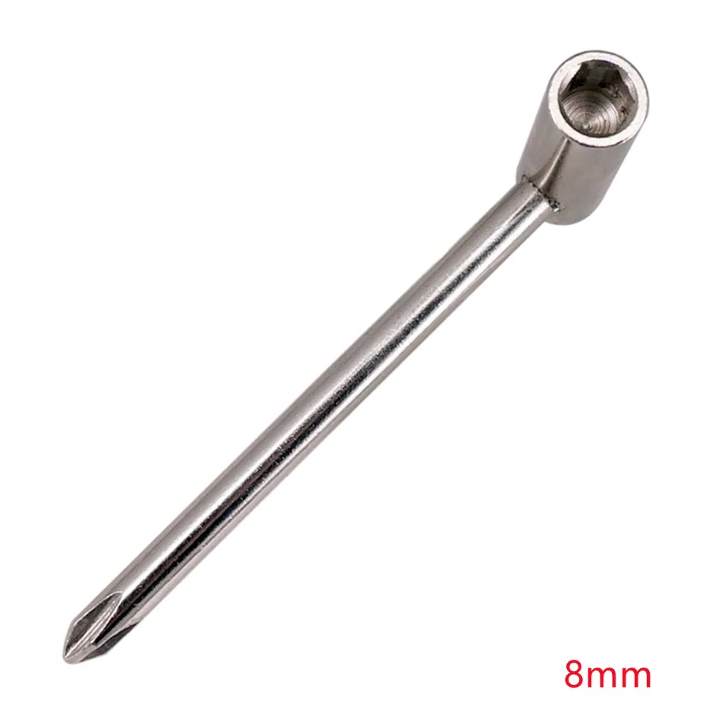 

1Pc Electric Guitar Bass Truss Rod Hex Wrench Tool 6.35/7/8mm Metal Guitar Adjusting Wrench Luthier Repair Tool Spanner Parts