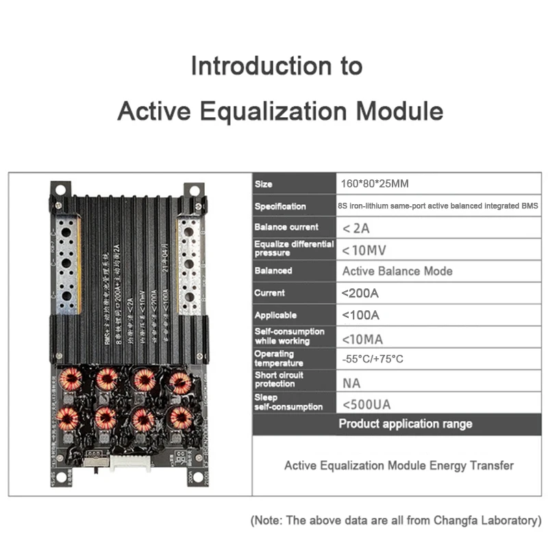 

Lifepo4 BMS 4S 8S 200A with Active Equalizer Balancer 2A Lifepo4 battery protetcion board Integrated 2 in 1