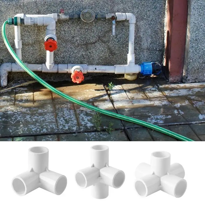 Тройник для водопроводных труб из ПВХ фитинги соединитель класса мебели