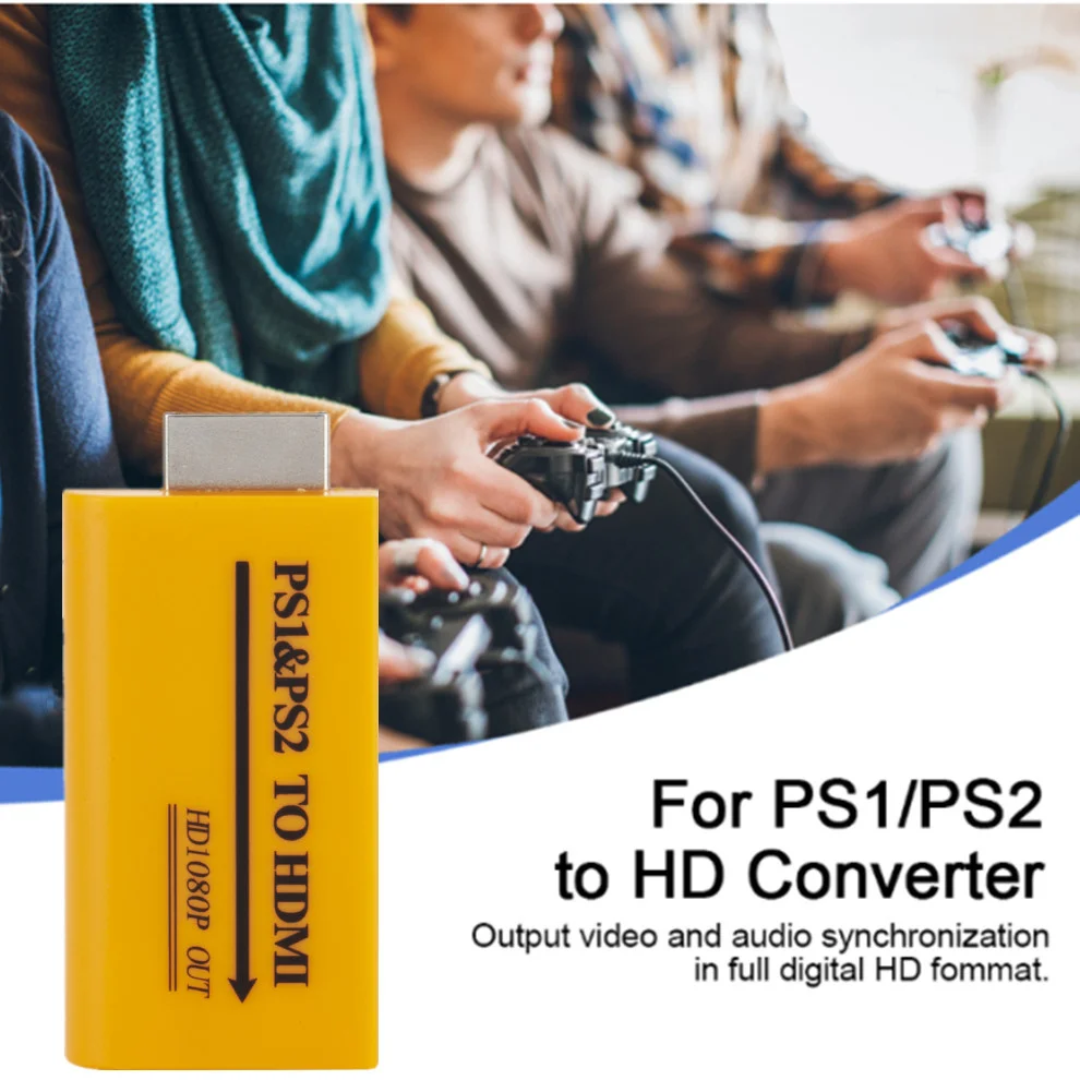 LccKaa PS1 PS2 к HDMI-совместимый адаптер преобразователь 1080p выход для монитора