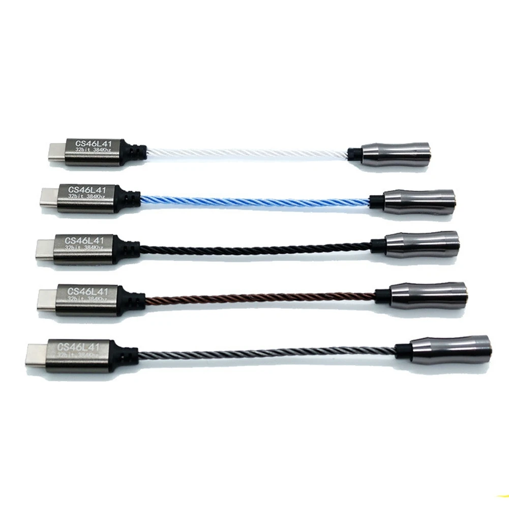 Цифровой усилитель для наушников HiFi Type-C до 3 5 мм CS46L41 декодирование чипа ЦАП