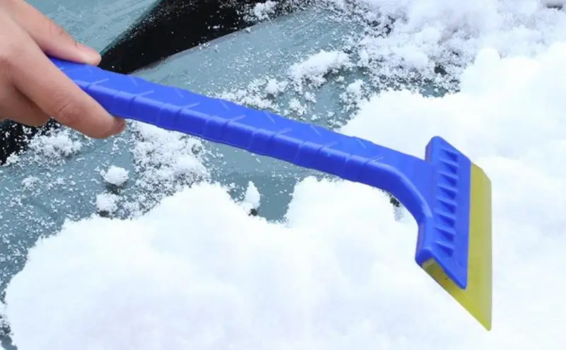 

Windshield Snow Scraper Winter Auto Snow Remover Tool Multi-Purpose Snow Clearing Accessory For Cars SUVs RVs And Trucks Tools