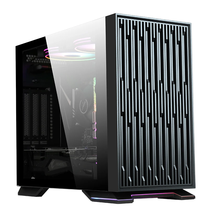 

SAMA IS01 Computer Case Gaming PC Chassis for ITX Mainboard / Support ATX Power 240mm Radiator