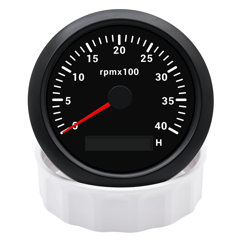 Тахометр с ЖК-дисплеем 85 мм 4000 об./мин. 12 В/24 В