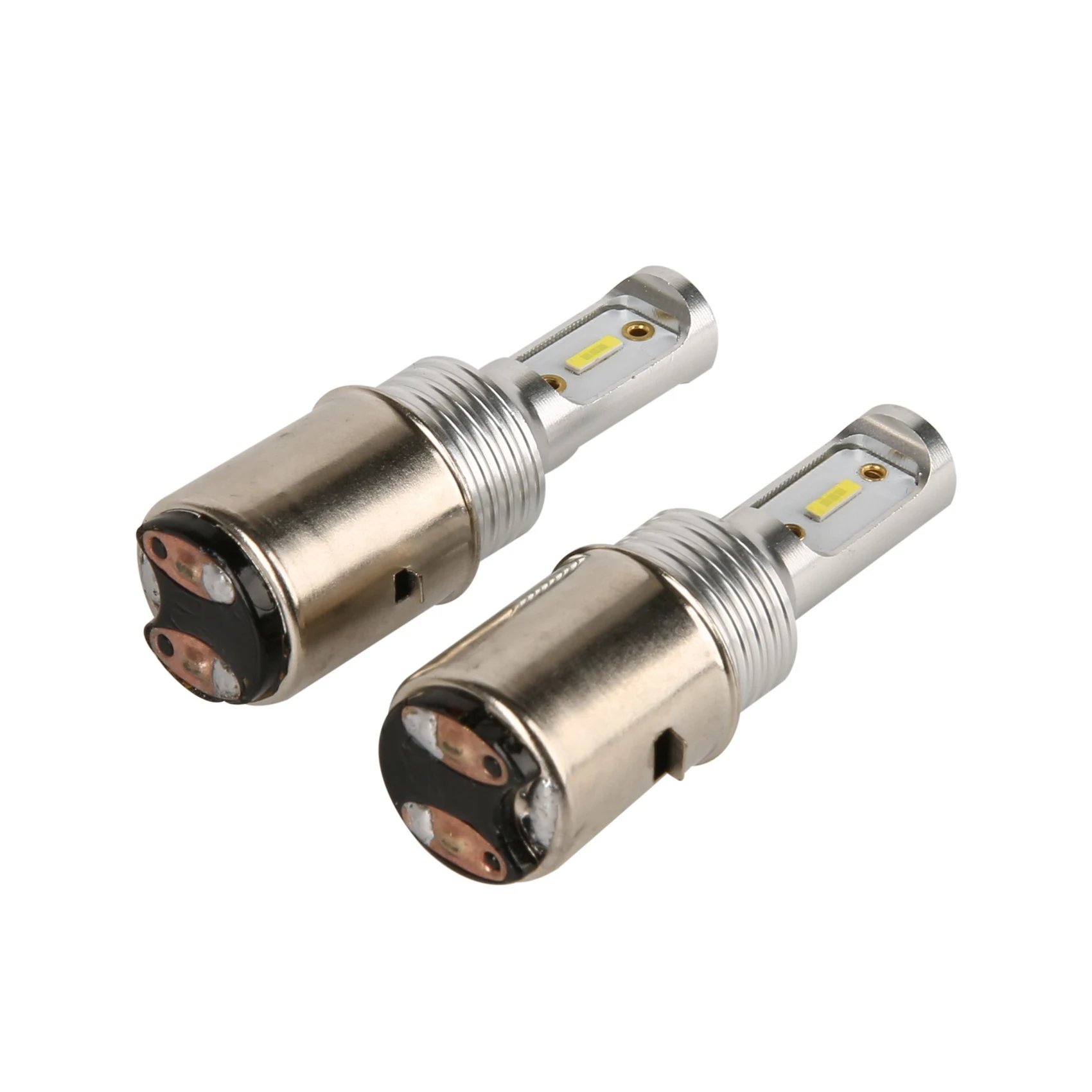 Светодиодный CSP Mini H6 светодиодный лампы для автомобильных фар BA20D/H6 Fog 800K Auto 12V-32V