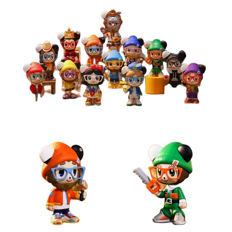 

POPMART мышь маленькая Современная сказочная серия глухая коробка подтвержденная личность креативная фигурка Модель Куклы Украшение загадочная коробка