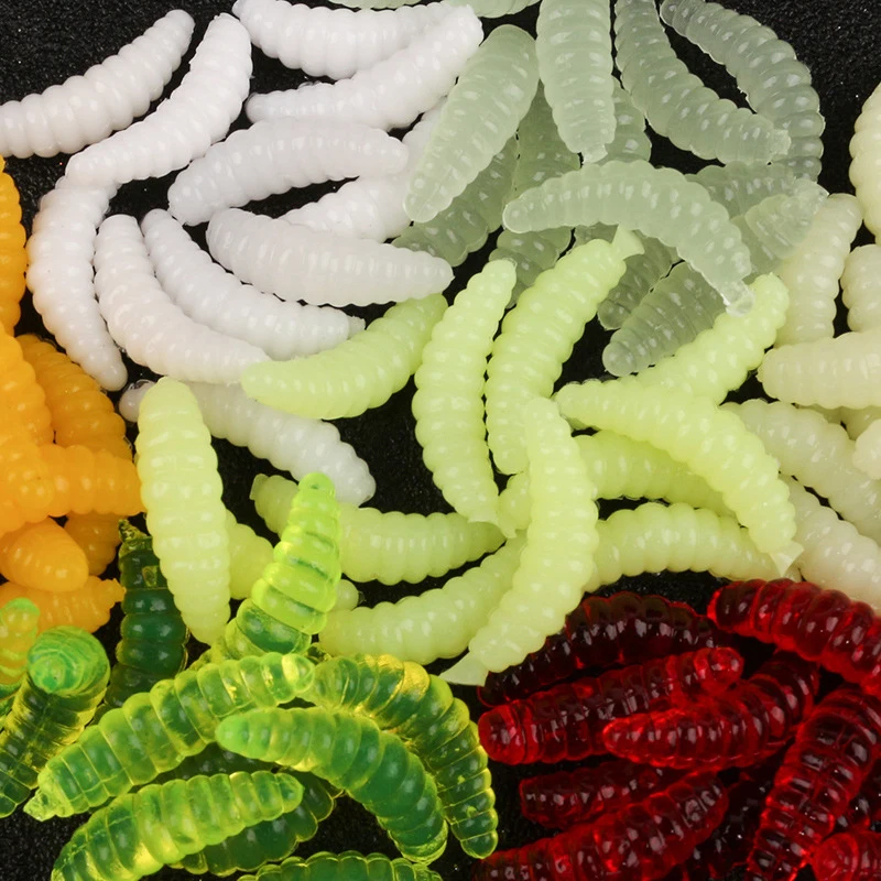 

100 шт., мягкие рыболовные приманки, 2 см, 0,38 г