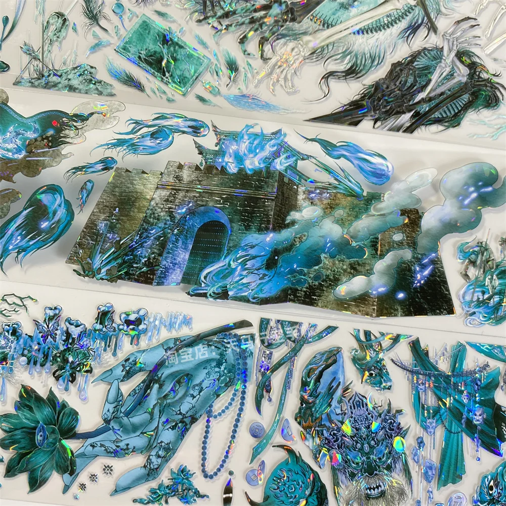 

Скотч Washi Пет лента череп