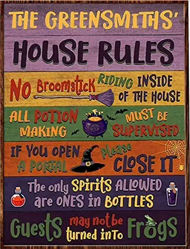 

Металлический Ретро-плакат в оловянной оплетке, плакат на дом ведьмы, плакат на кухню, плакат ведьмы, травы, плакат ведьмы