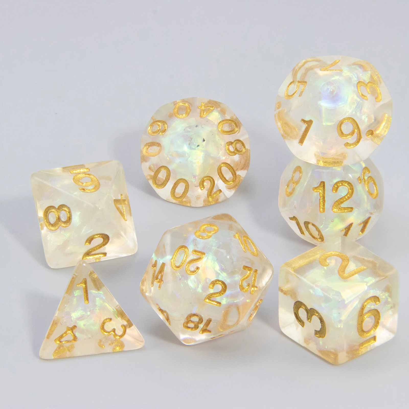 Игральные кости DND 7 шт набор многогранных игральных костей для DNDGame