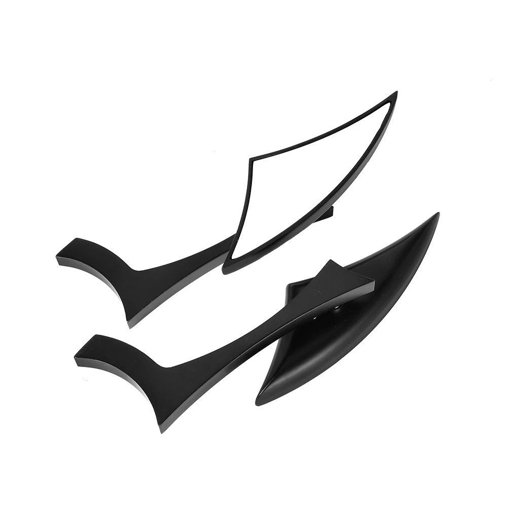 

Черные мотоциклетные универсальные зеркала заднего вида для Harley Dyna Street Bob Cruiser Chopper