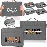 notebook laptop bag 111315 inch wear resisting case for macbook pro 13 case 2021 matebook tablet cover accessories handlebags