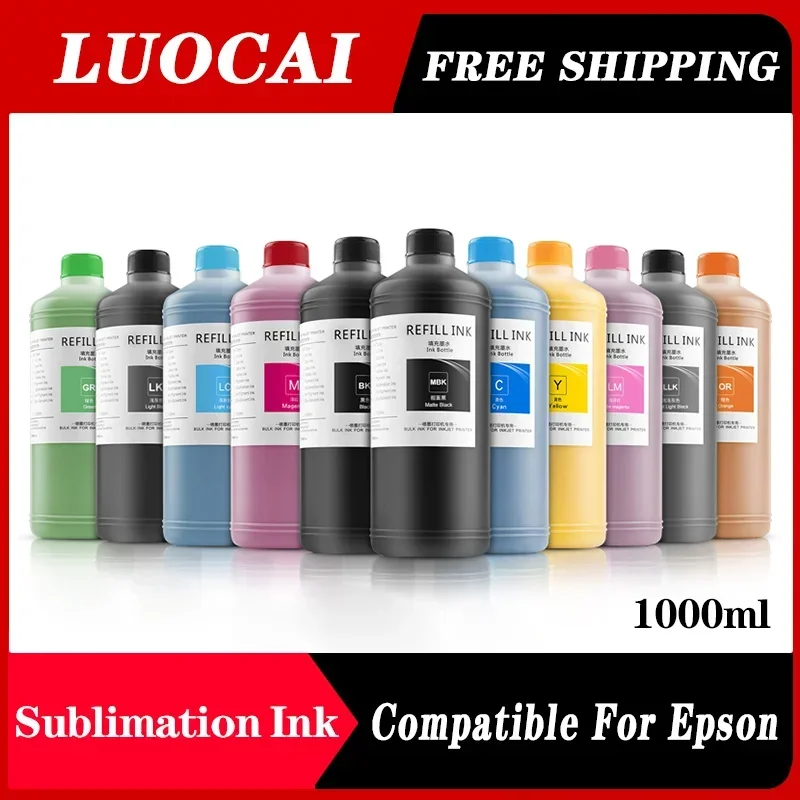 

1000 мл сублимационные чернила, чернила для теплопередачи для Epson 3800 3880 4800 4880 7700 9700 7800 7880 7600 9600 P800 T3270 T5270
