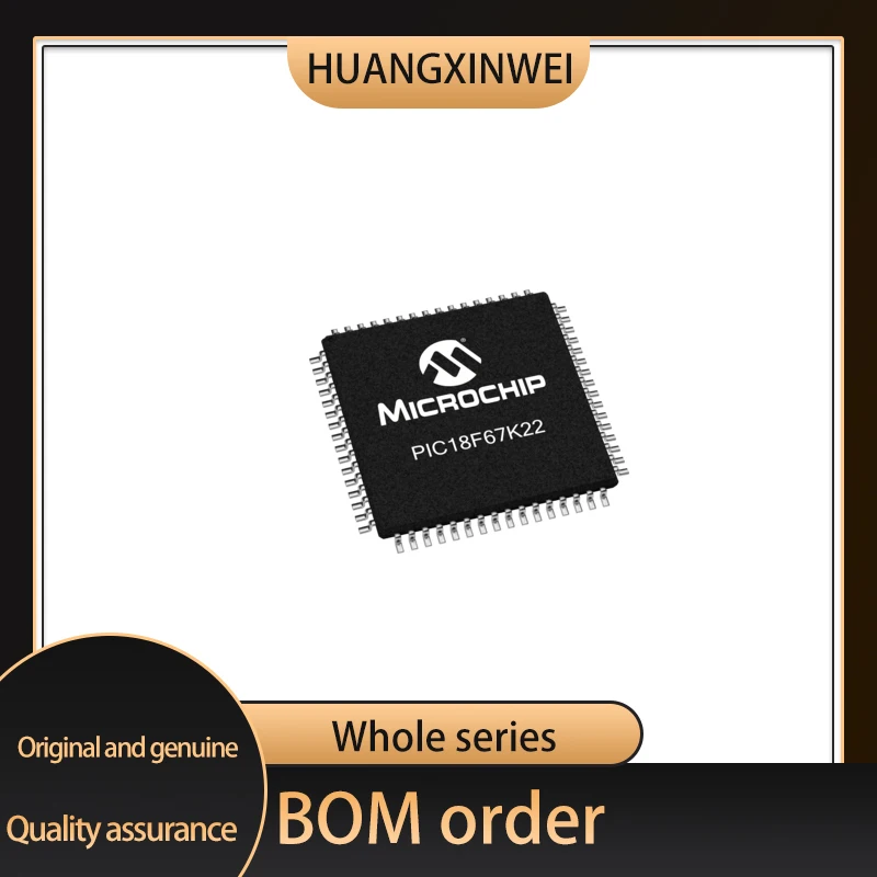 

PIC18F67K22-I/PT Encapsulates a QFP-64 microcontroller PIC18F67K22 Original genuine Welcome to contact us for price