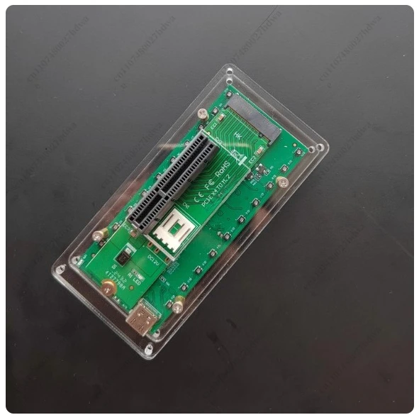 Фото USB4-адаптер для PCIe, совместимый с Thunderbolt 4/3, ASM2464 Master, 40 Гбит/с, можно подключить к eGPU, звуковой карте, карте DMA Capture №4