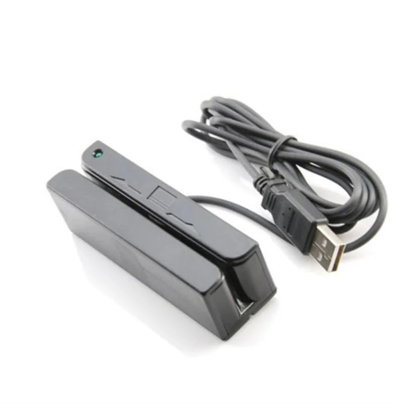 

1PCS MSR90 3 Tracks Hi-co&Lo-co magnetic Card Reader USB interface Mini Mag