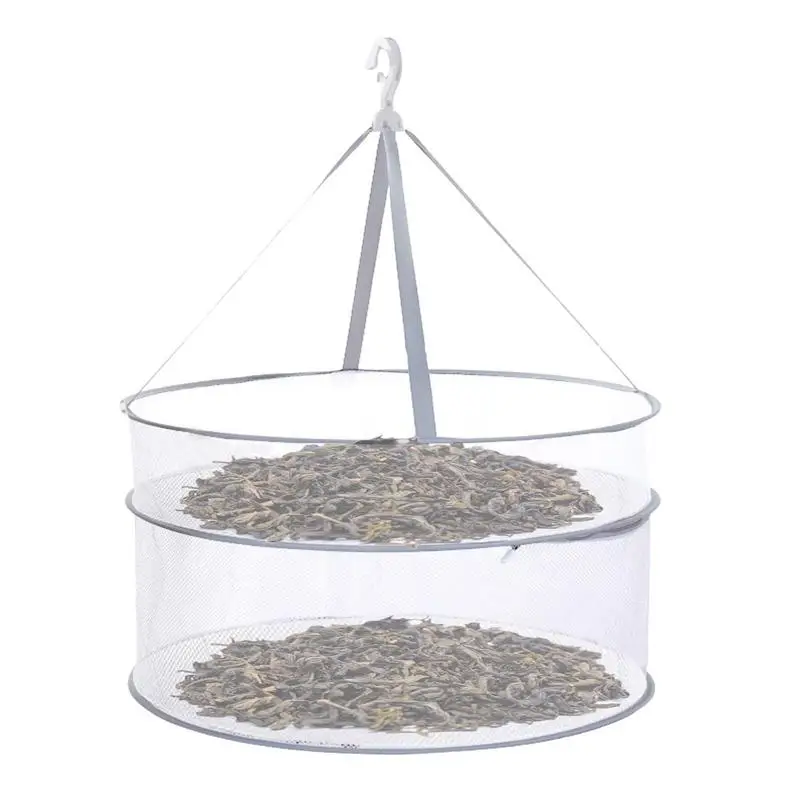 

Drying Net | Double Layer Dryer Racks For Laundry Drying | Hanging Mesh Net Dryer Hanging Drying Net Windproof Airing Drip Dryer