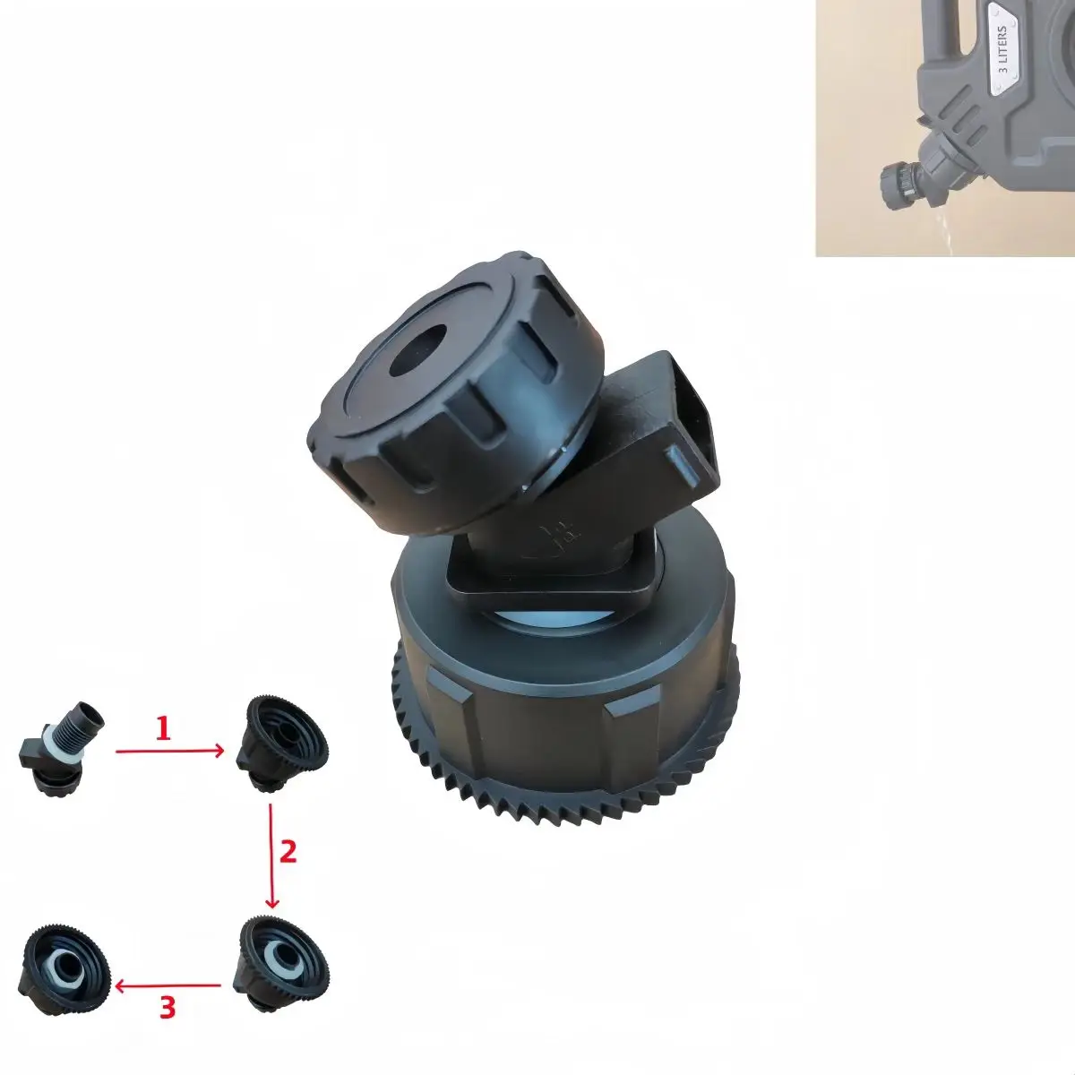 Крышка масляного мешка Tucool Racing Масляная трубка для мягкого 5L-30L и уплотнительное