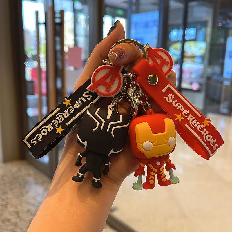 Брелок для ключей от автомобиля модный аксессуар с надписью мстители в стиле