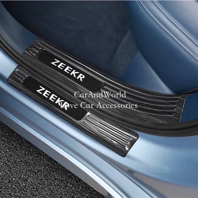 Применяется к ZEEKER 001 2021 - 2024 нержавеющая сталь Пороги износостойкие крышки двери