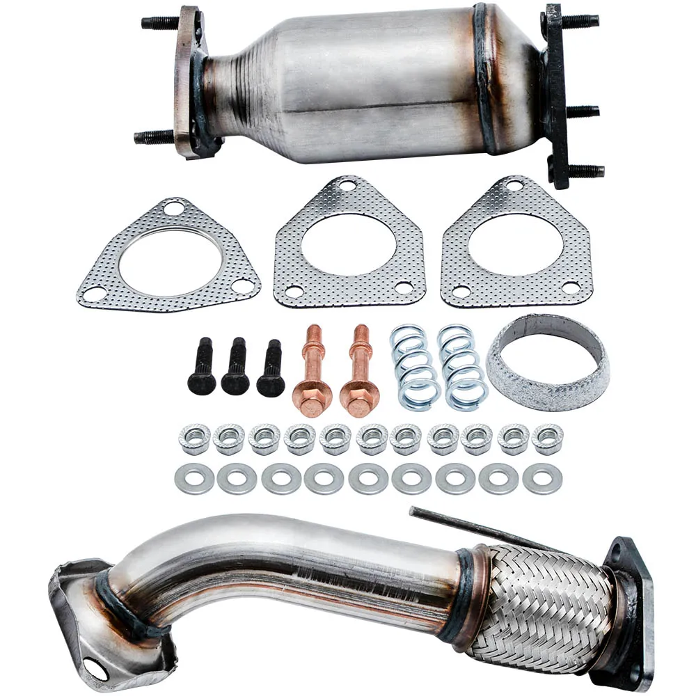 

Гибкая труба для каталитического конвертера Acura TSX для Honda Accord 2.4L 2008-12, 2 упаковки