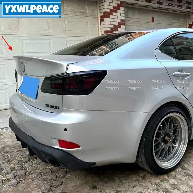 Настоящее углеродное волокно/FRP черный задний спойлер для багажника комплект