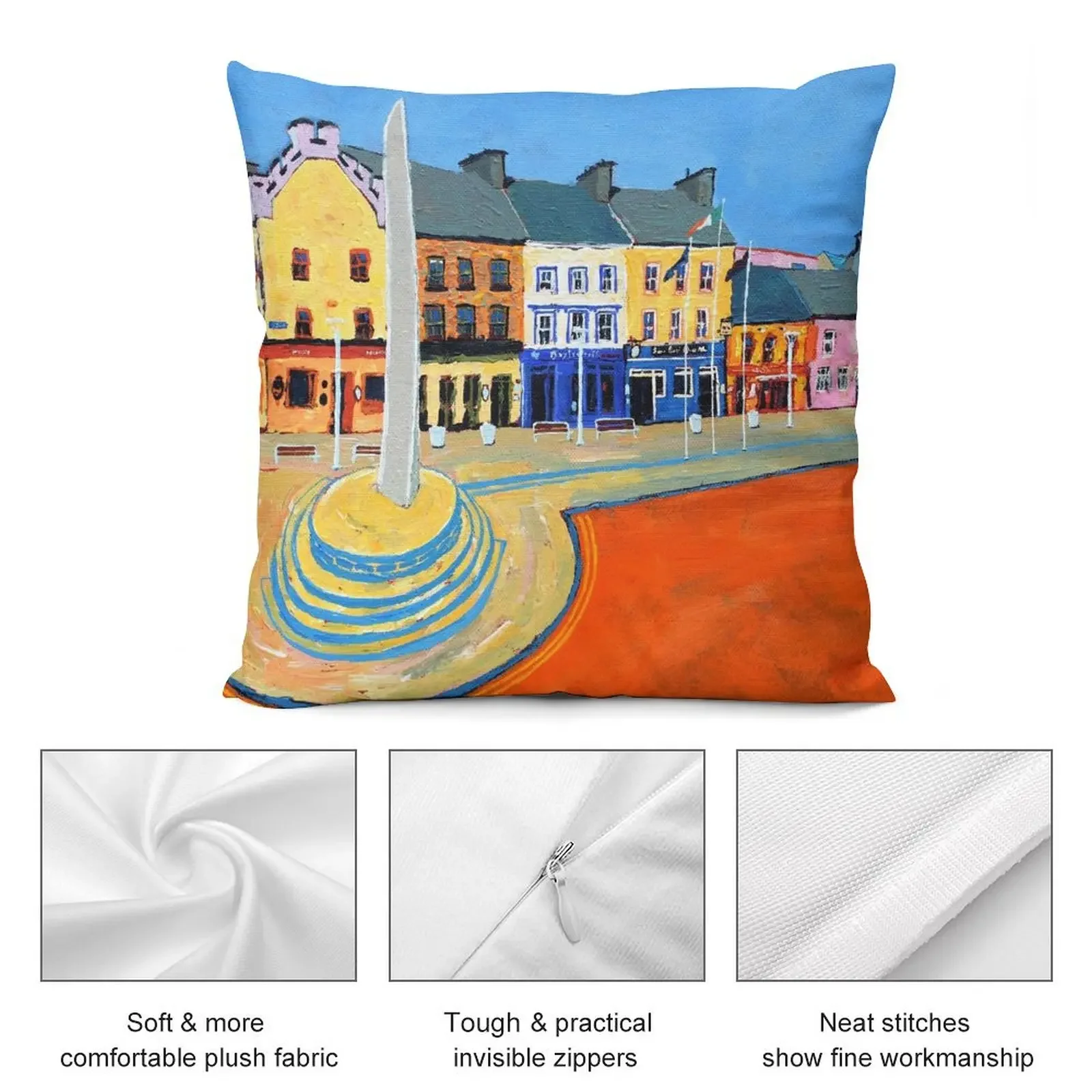 Clifden (County Galway Ирландия) Декоративная подушка Наволочки Подушки для кровати