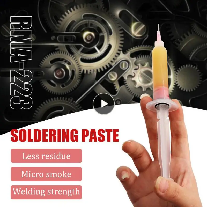 

Solder Grease Rma223 Led Soldering Paste Smd Pga Pcb Phone Solder Flux 10cc Solder Paste Repair Tools Flux High Quality Bga