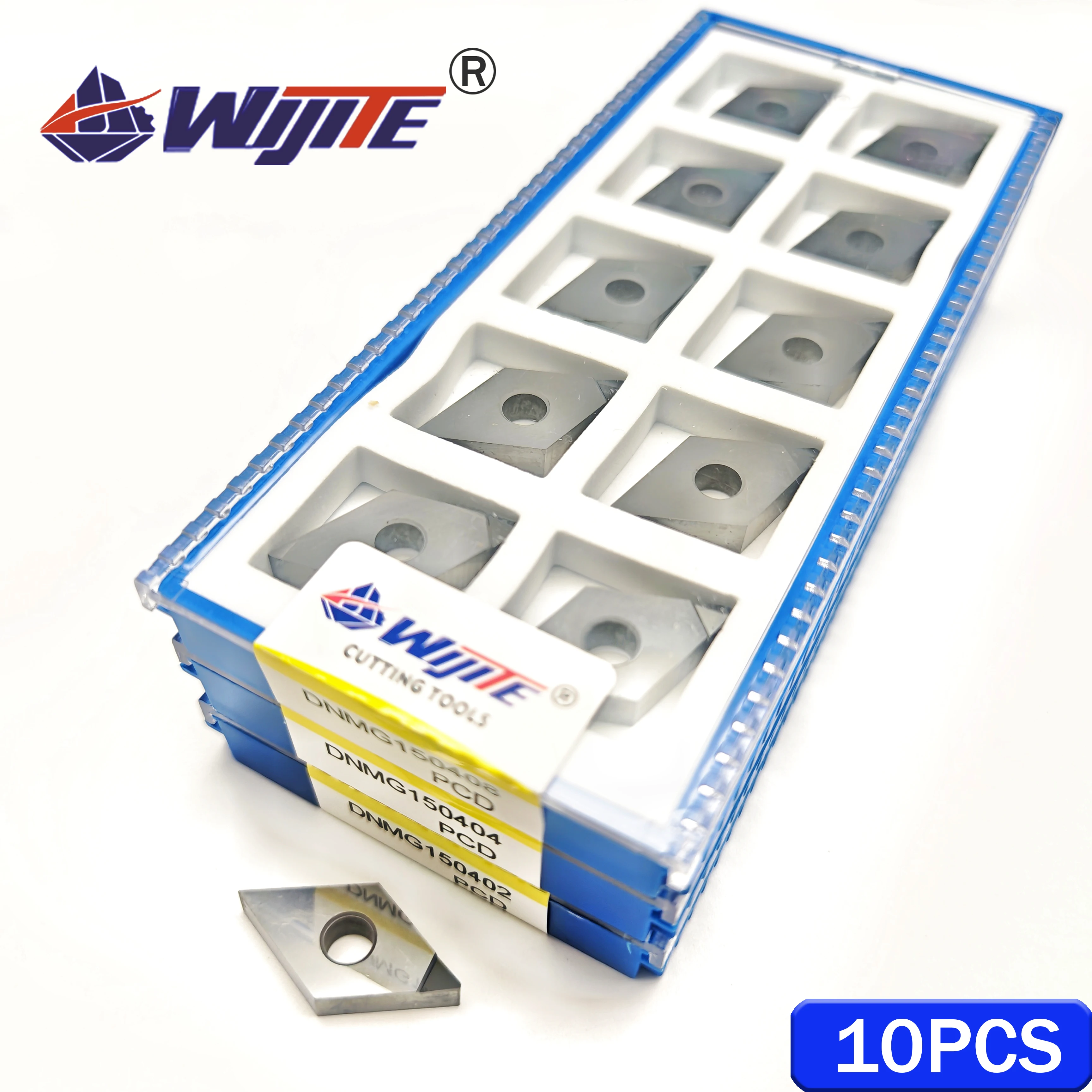 Фото Инструмент PCD DNMG150402 DNMG150404 DNMG150408 используется для обработки алюминия, меди и углеродного волокна. Обработка твердой стали с инструментами CBN. №4