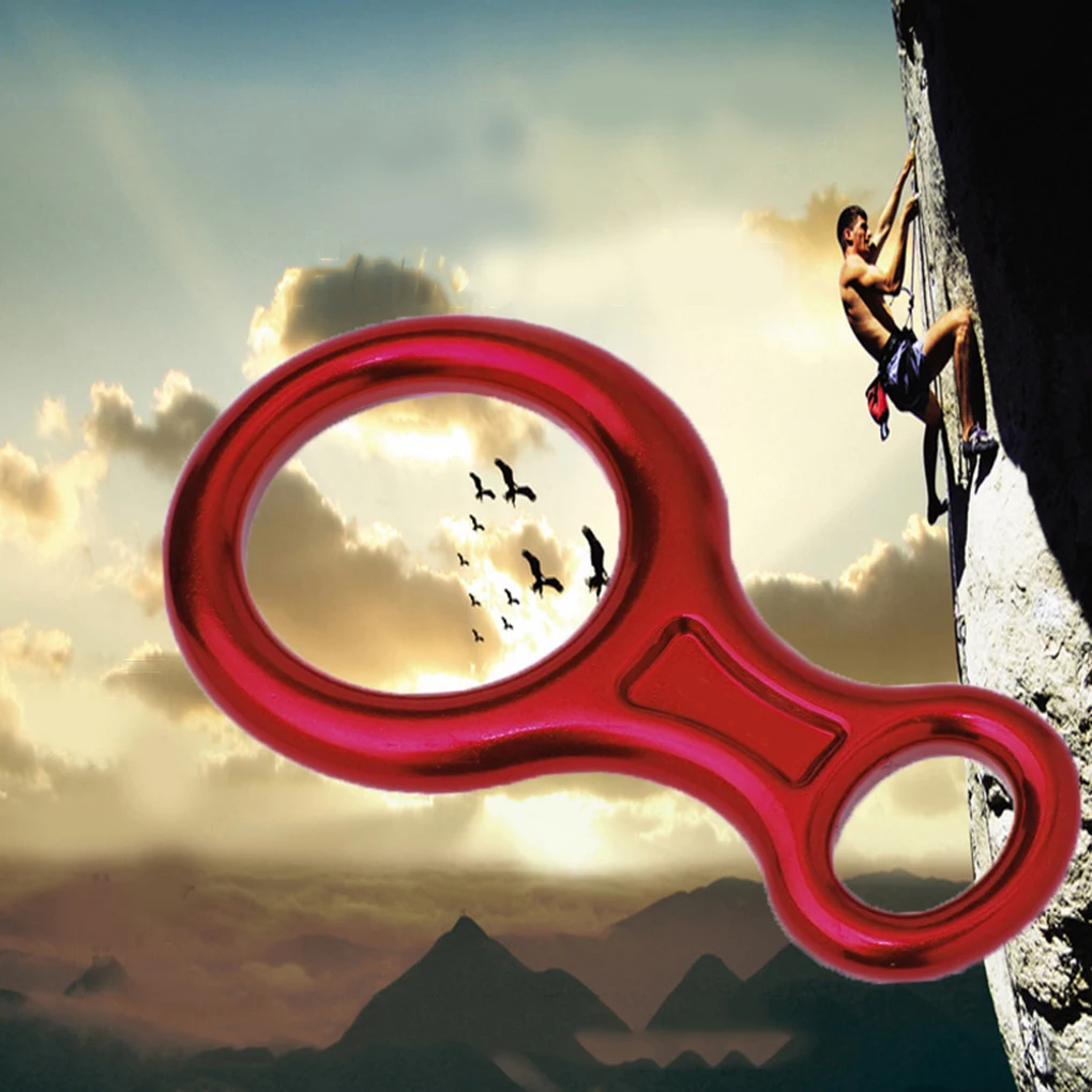 

Спускающаяся пластина из алюминиевого сплава для скалолазания, альпинизма