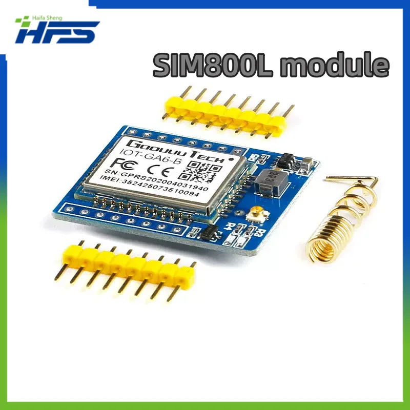 

GA6-B miniGPRS/SIM800L/GSM module SMS/voice development board