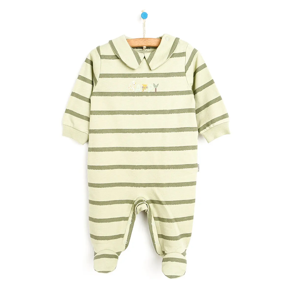 

ebebek Bebbek Yenidoğan Happines Baby Patikli Tulum